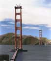 The Golden Gate Bridge Under Construction, Circa 1934 on Random Fascinating History Photos Your Teacher Never Showed You In Class