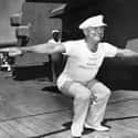 President Harry Truman Leading An Exercise Class On The Deck Of The USS 'Missouri,' 1947 on Random Fascinating History Photos Your Teacher Never Showed You In Class