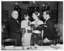  Louis B. Mayer, Luise Rainer, Frank Capra, And Louise Tracy, 1938 on Random Hollywood Royalty Looked At Oscars Over Decades