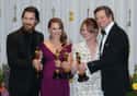 Christian Bale, Natalie Portman, Melissa Leo, And Colin Firth, 2011 on Random Hollywood Royalty Looked At Oscars Over Decades