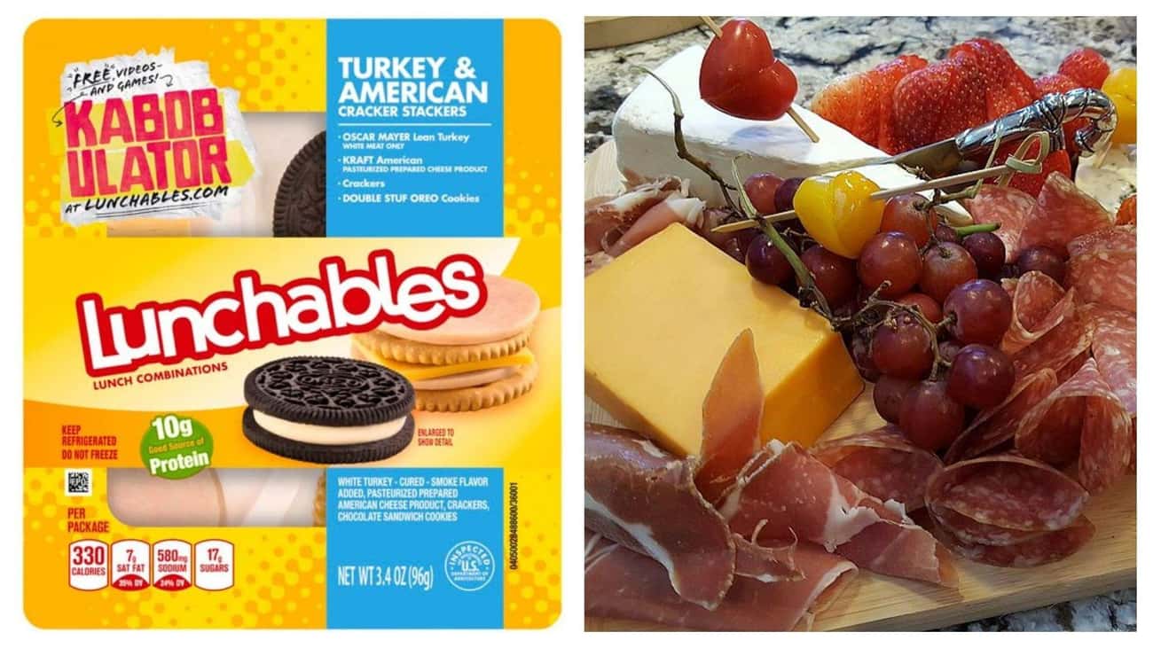 Lunchables Became Charcuterie Boards 