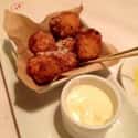 Mac & Cheese Bites, Truffle Dip on Random Best Things To Eat At Macaroni Grill