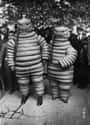 The Original Michelin Men, Unknown Year on Random Creepiest Photos From History