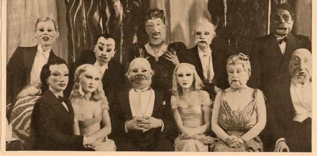 Masked Partygoers, 1960s