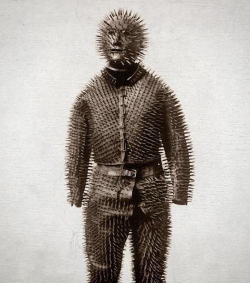 Siberian Bear-Hunting Armor, 1 is listed (or ranked) 14 on the list The Creepiest Photos From History