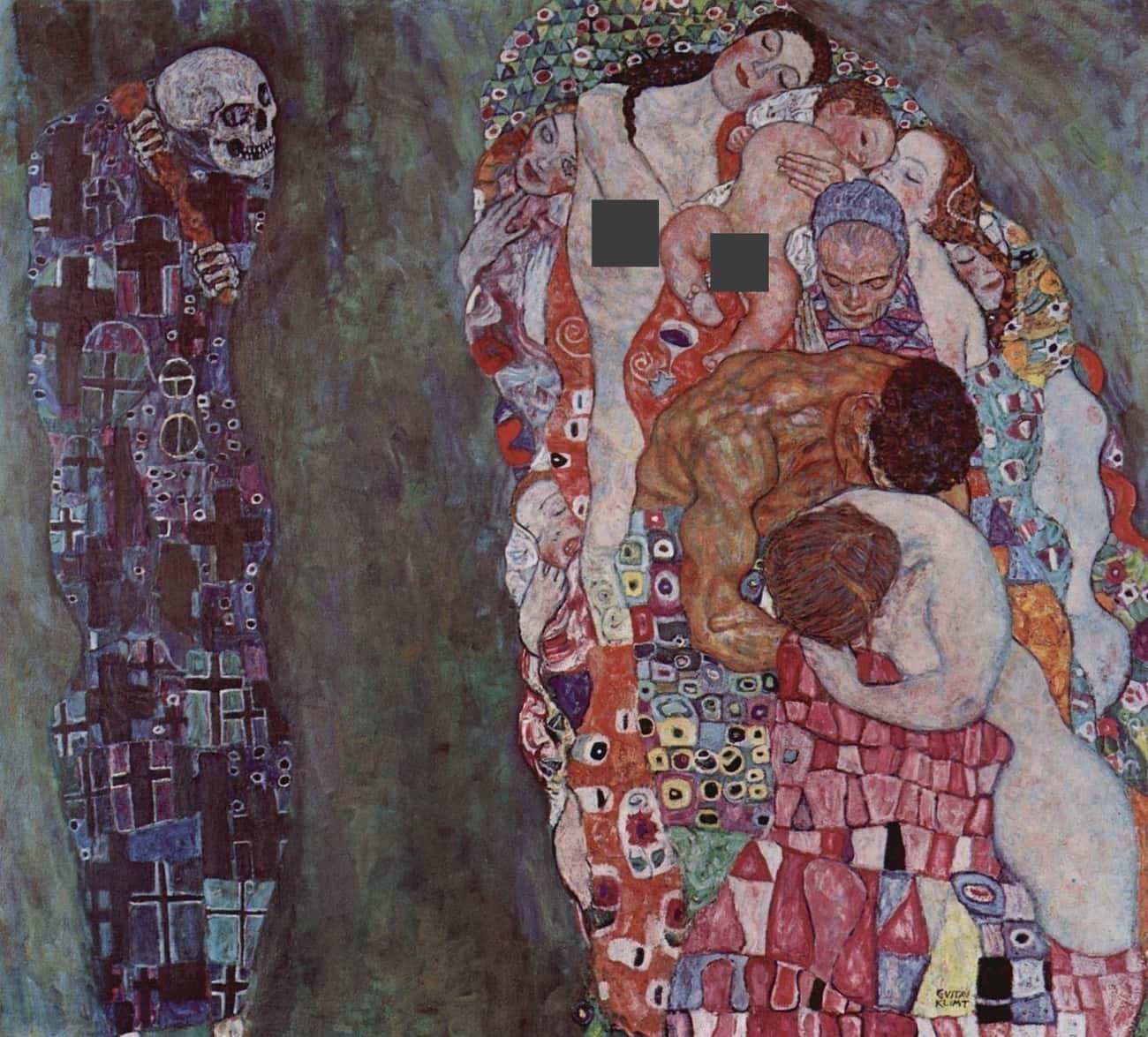 'Death and Life' By Gustav Klimt, 1908-1911