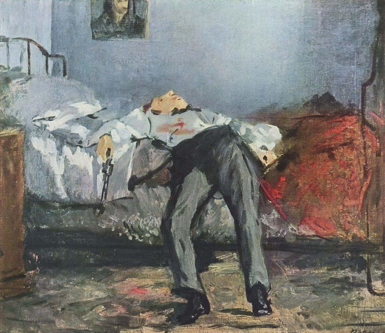 'The Suicide' By Édouard Manet, 1877-1881