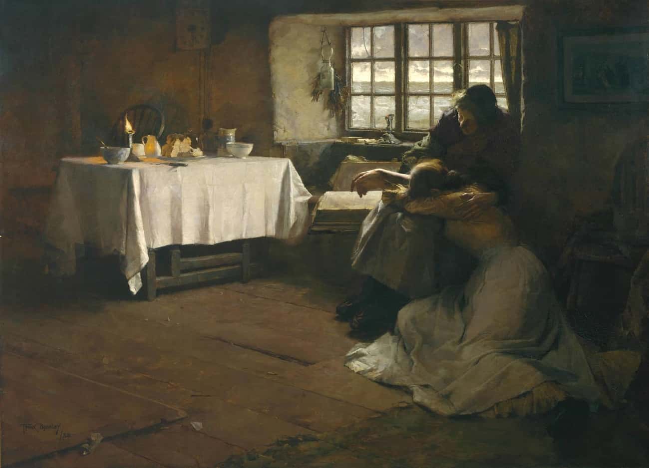 'A Hopeless Dawn' By Frank Bramley, 1888