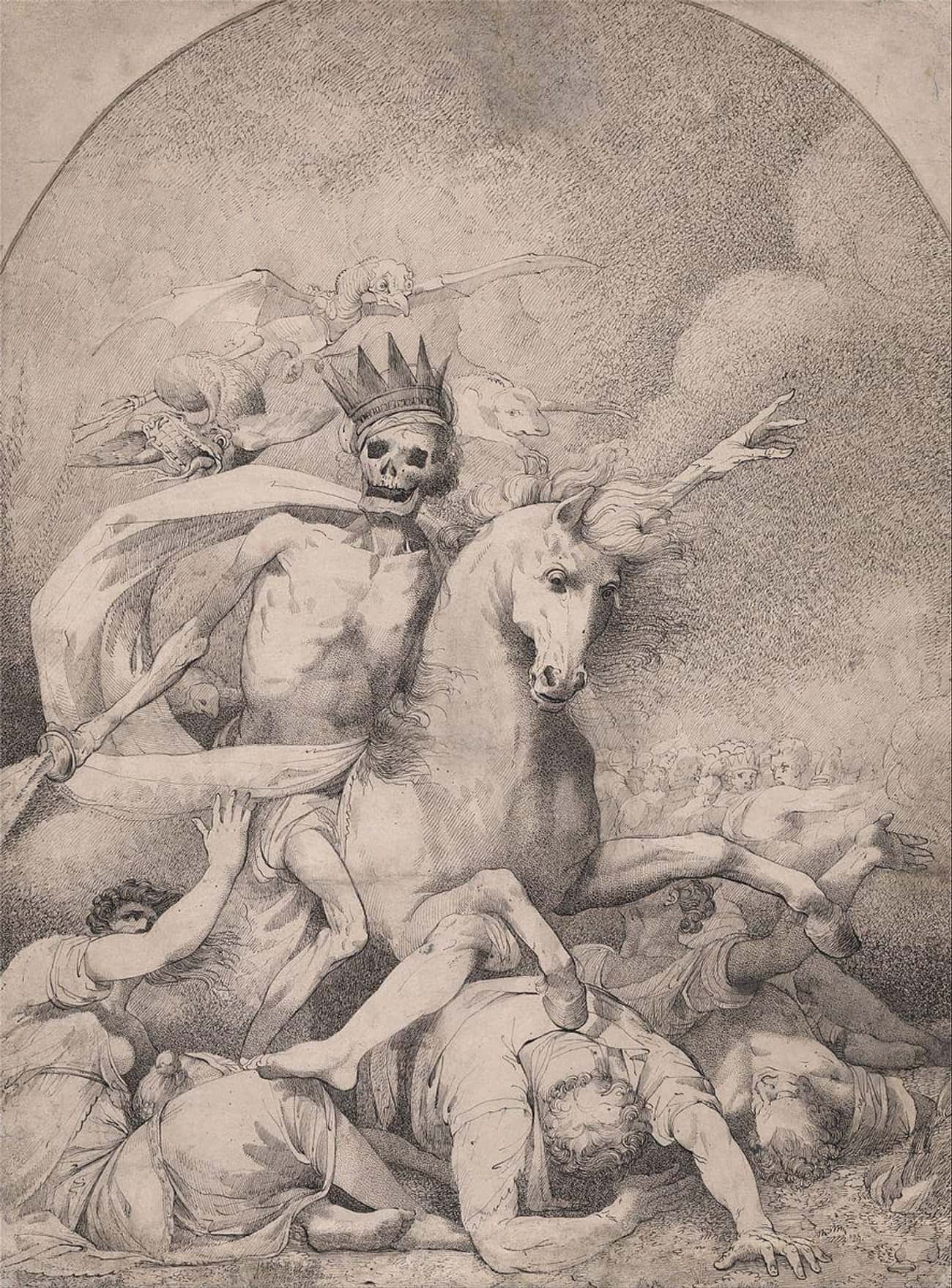 'Death on a Pale Horse' By Hamilton Mortimer, c. 1775