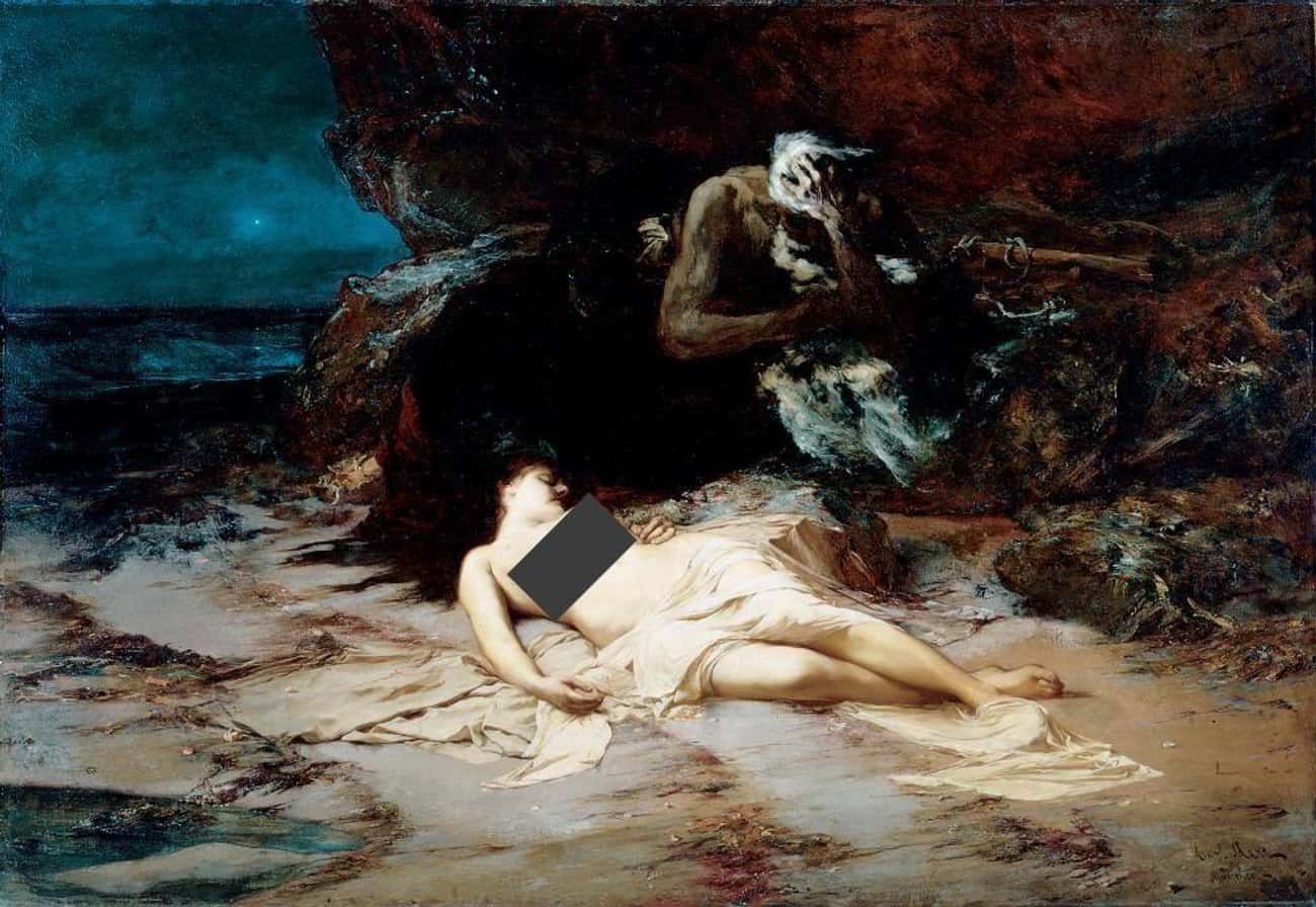 "The Mystery of Life" By Carl Marr, 1879