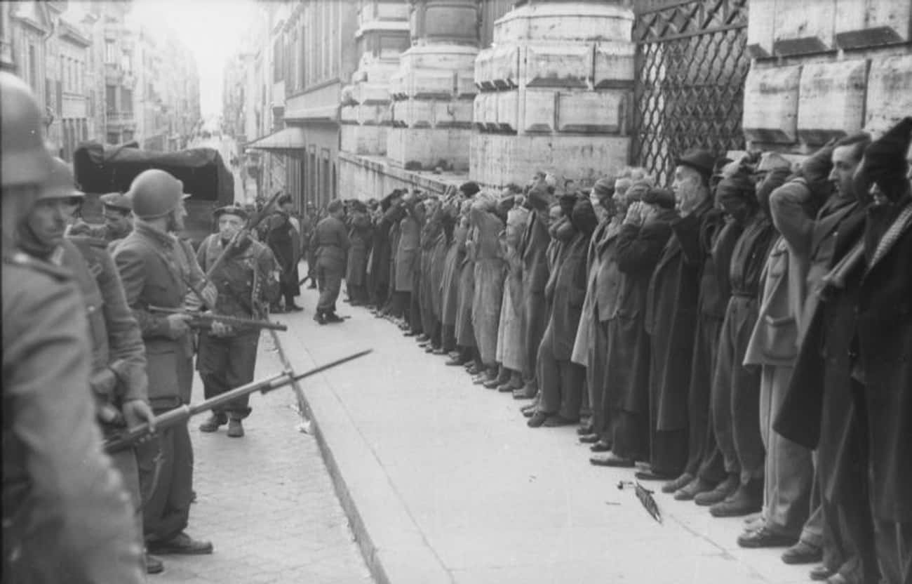 Hitler's Regime Deported 2,000 Jewish People From Rome, And Only 100 Lived