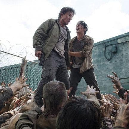 When they faked Glenn's death.