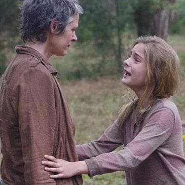 When Carol told Lizzie to 'just look at the flowers.'