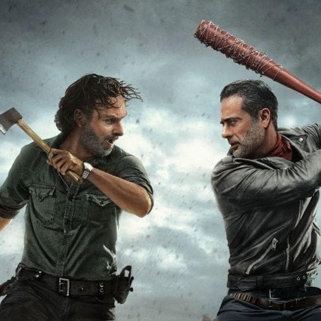 When Rick chose not to kill Negan.