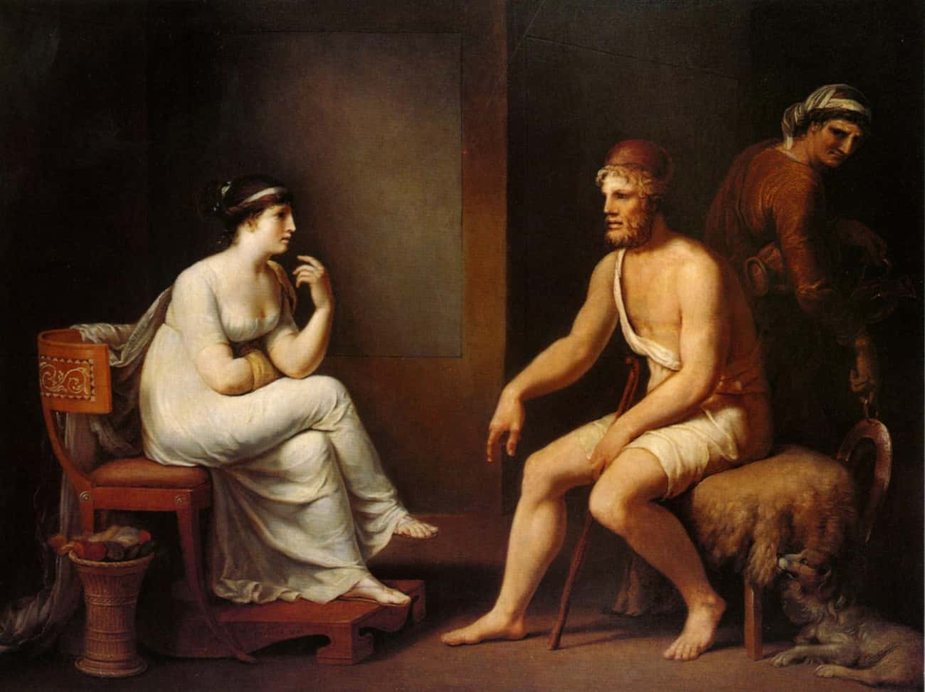 Odysseus Waited Out His Wife's Suitors Once He Returned Home 