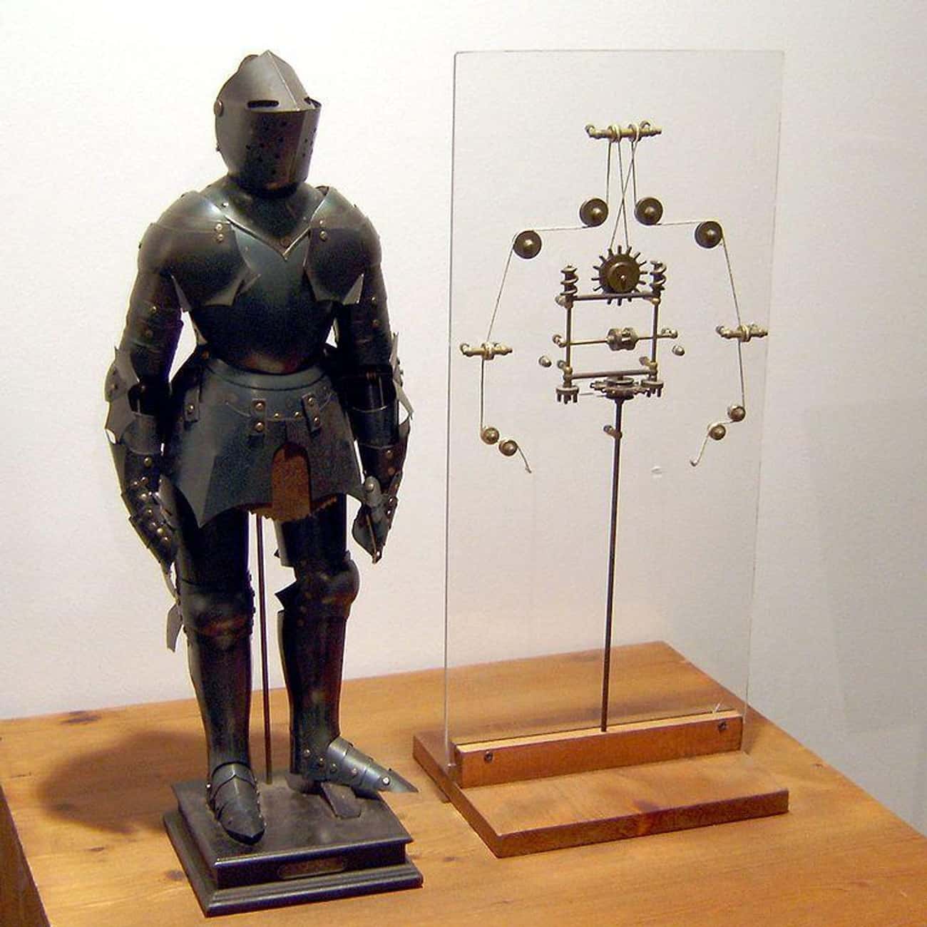 A Mechanical Knight Would Have Used Cables And Pulleys To Move