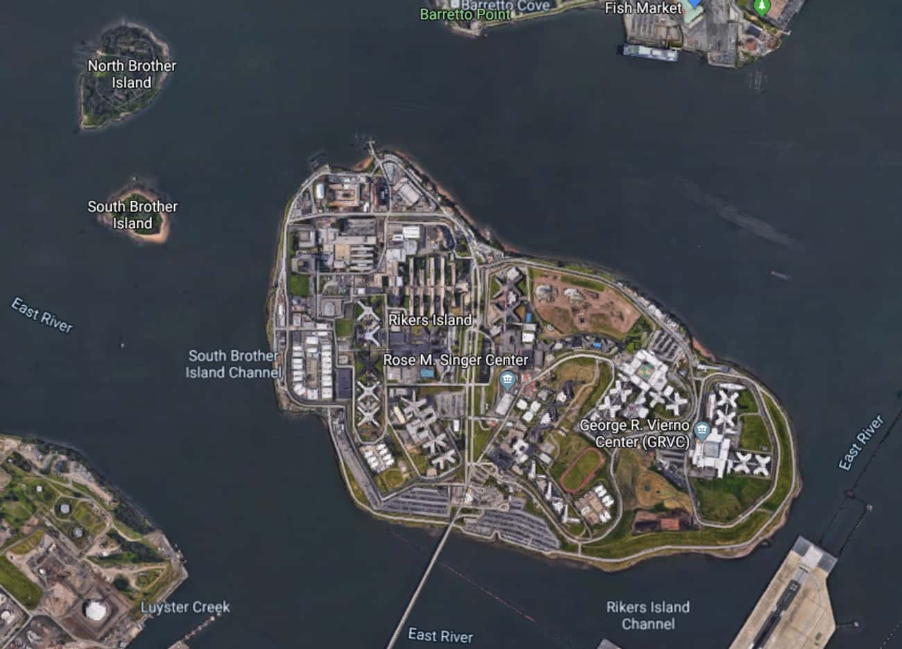 Nearby Rikers Island Is Home To New York's Most Infamous Jail