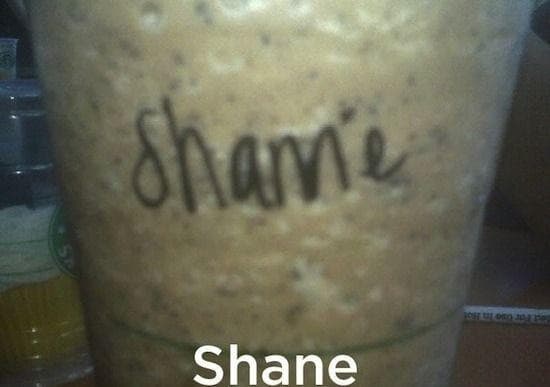 Shame On Shane on Random Best Starbucks Cup Spelling FAILs