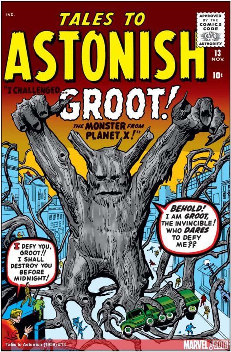 The Comic Book History Of Groot
