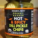Hot & Spicy Dill Pickle Chips on Random Tastiest Trader Joe's Products