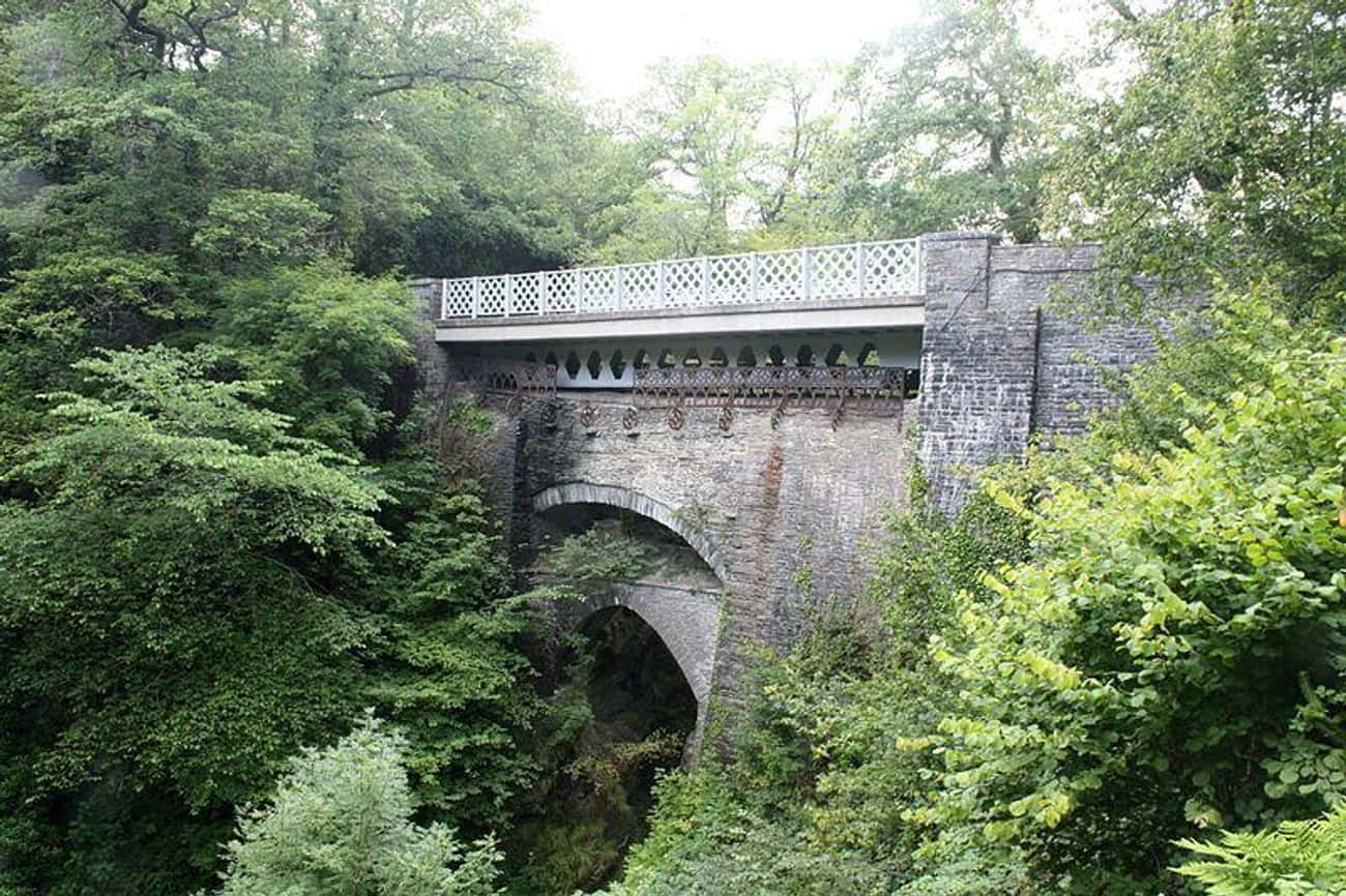 The Devil's Bridge In Wales