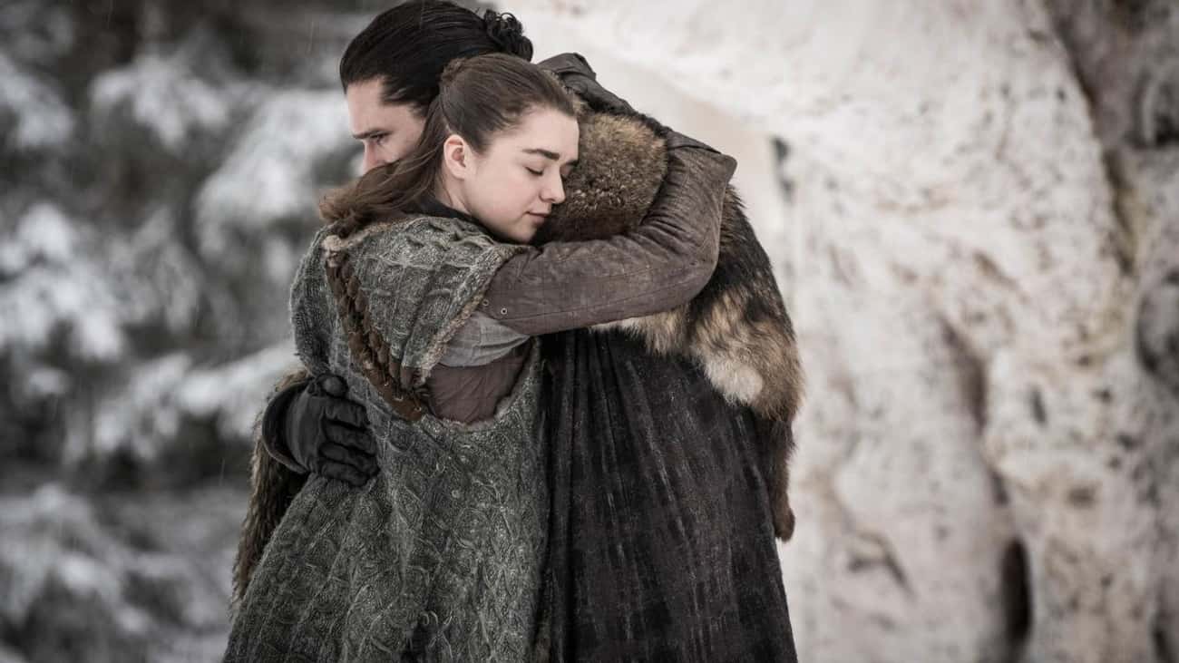 Jon Snow And Arya Stark