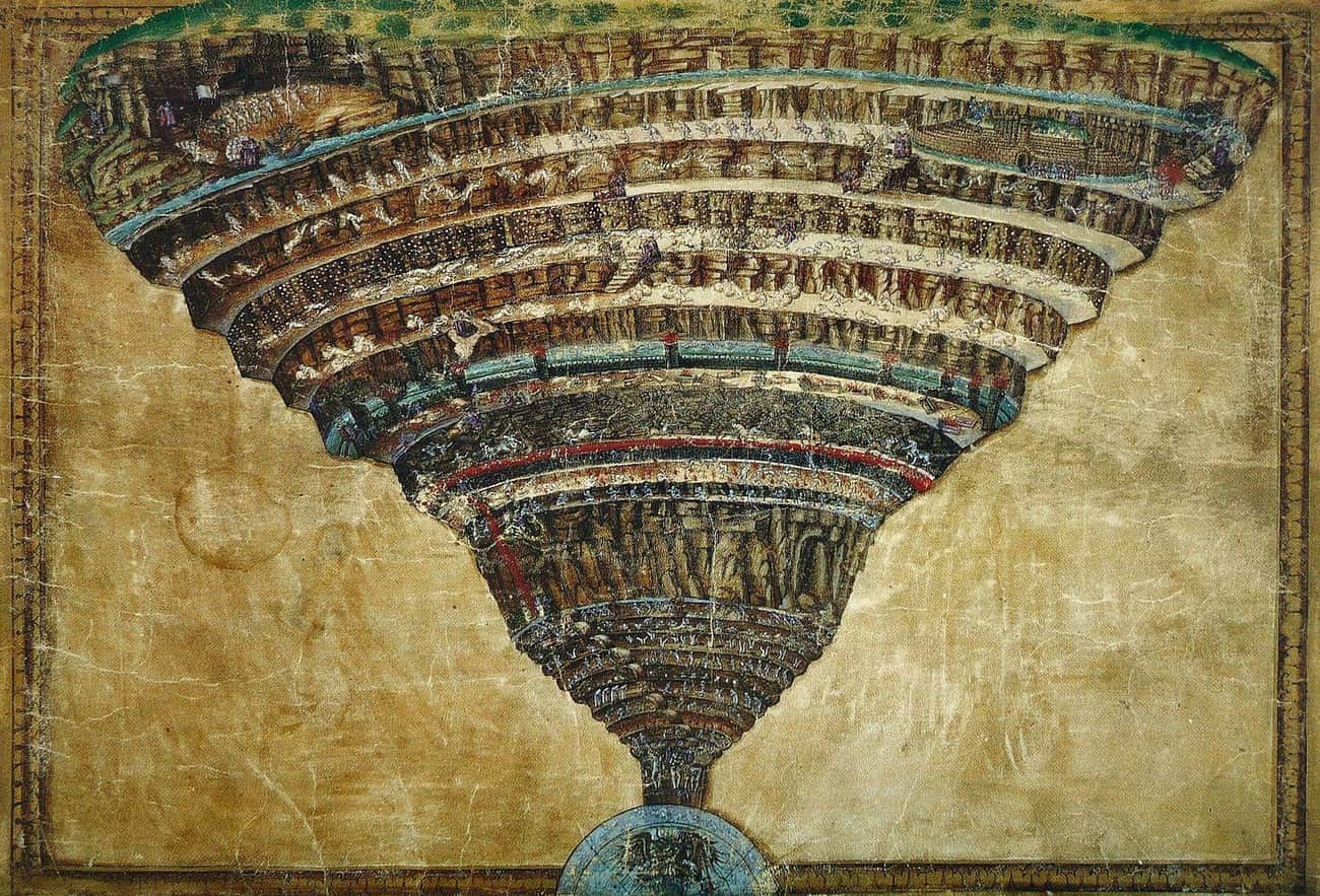 Dante's 'Inferno' Introduced Hell As An Underground Pit Of Torment
