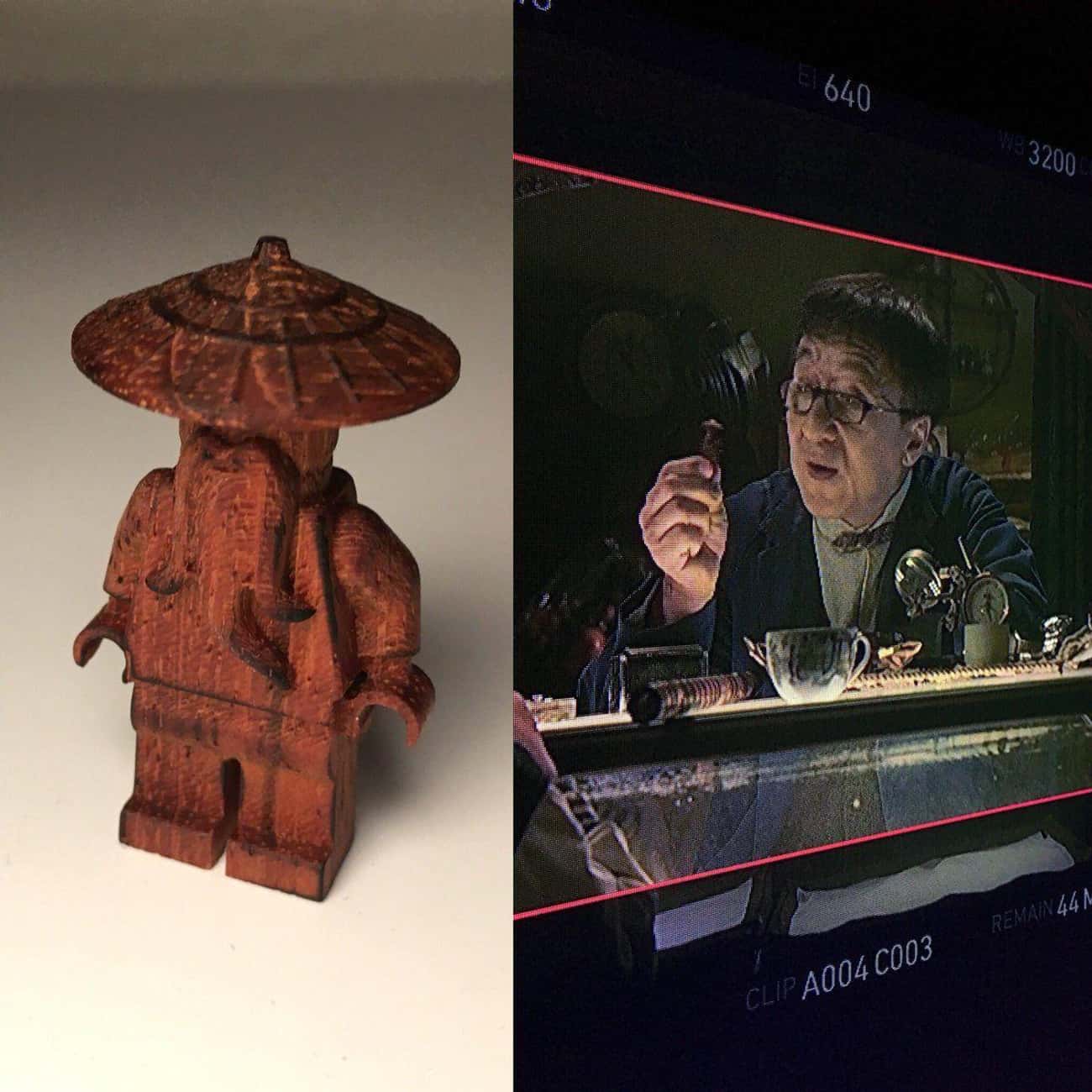 Wooden Wu Prop For ‘The Lego Ninjago Movie’