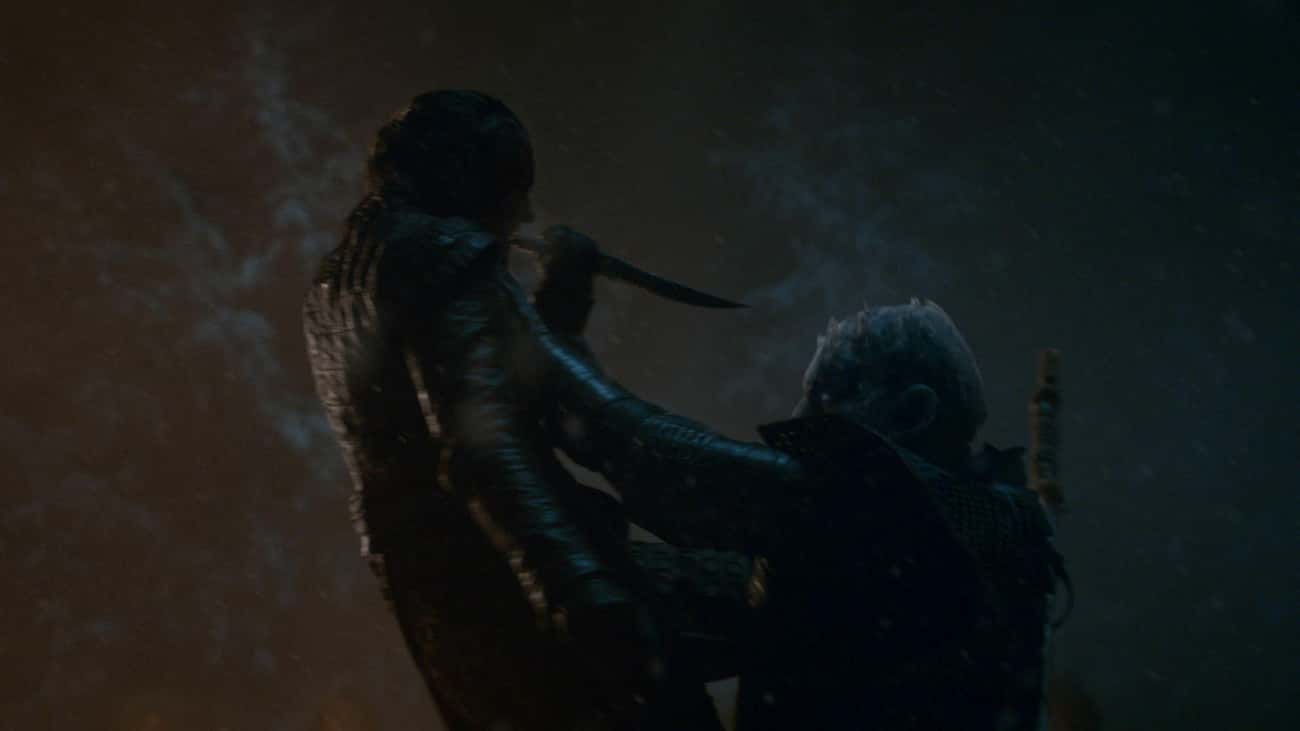 Arya Kills The Night King
