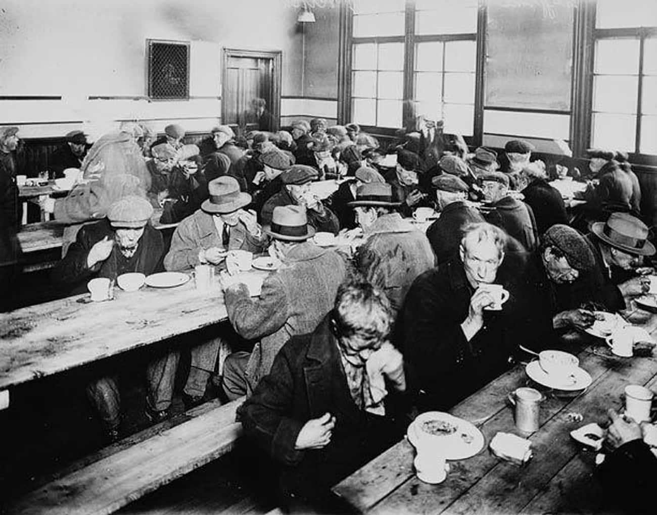 A Soup Kitchen In Montreal, 1931