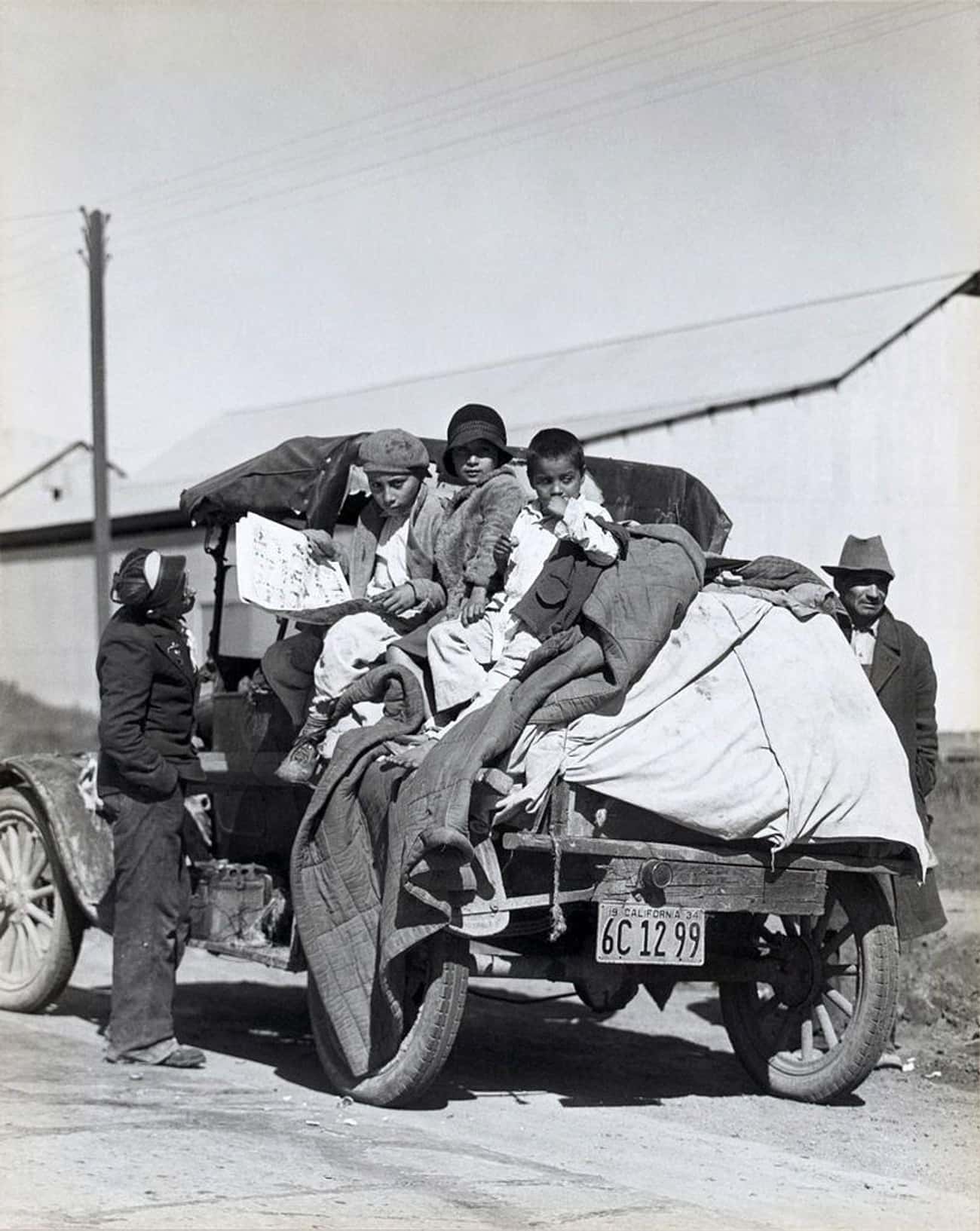 Migrants Make Their Way Across California, 1935