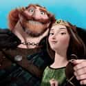 Queen Elinor and King Fergus on Random Best Pixar Couples
