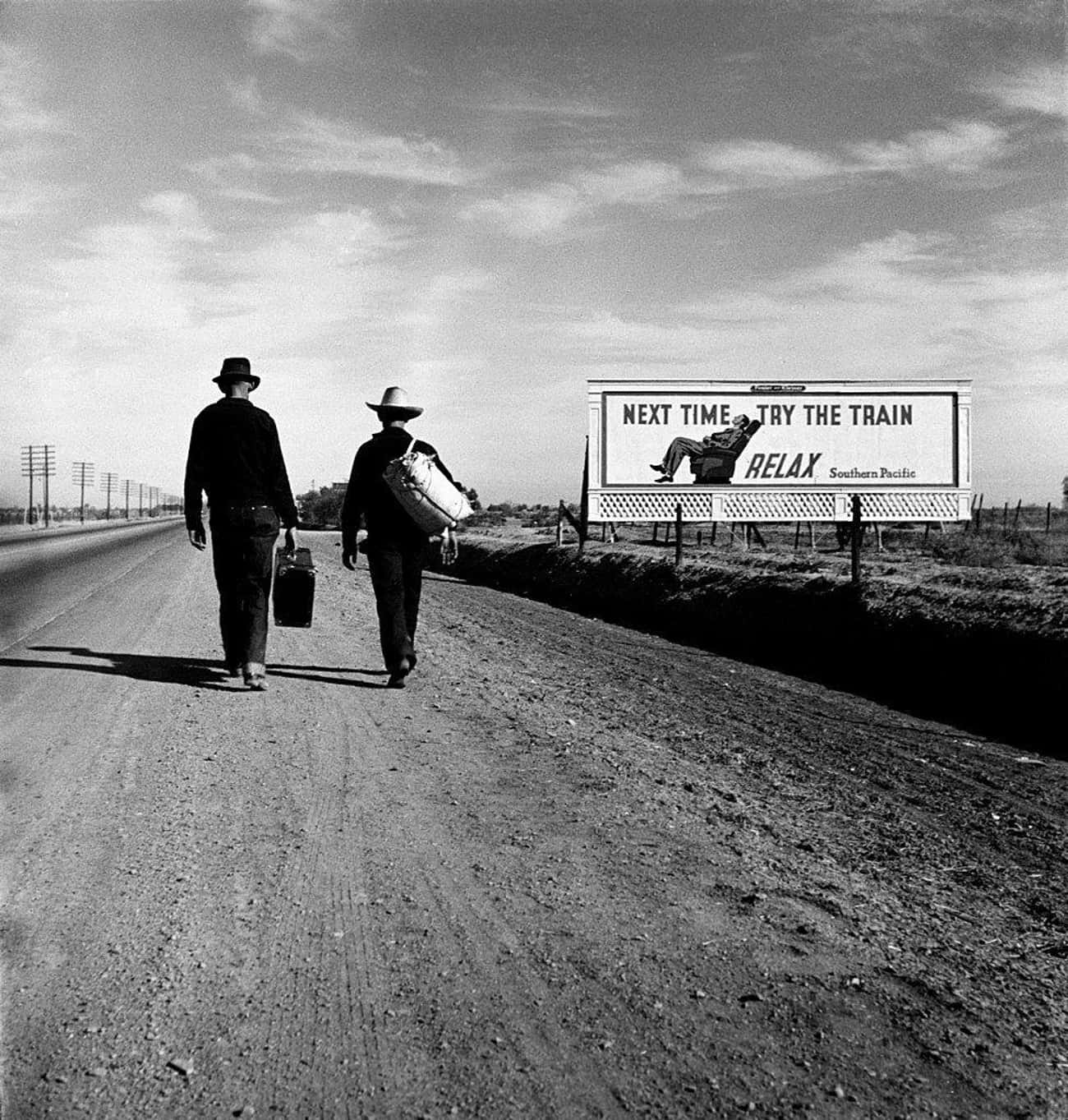Walking Toward Los Angeles, 1937 