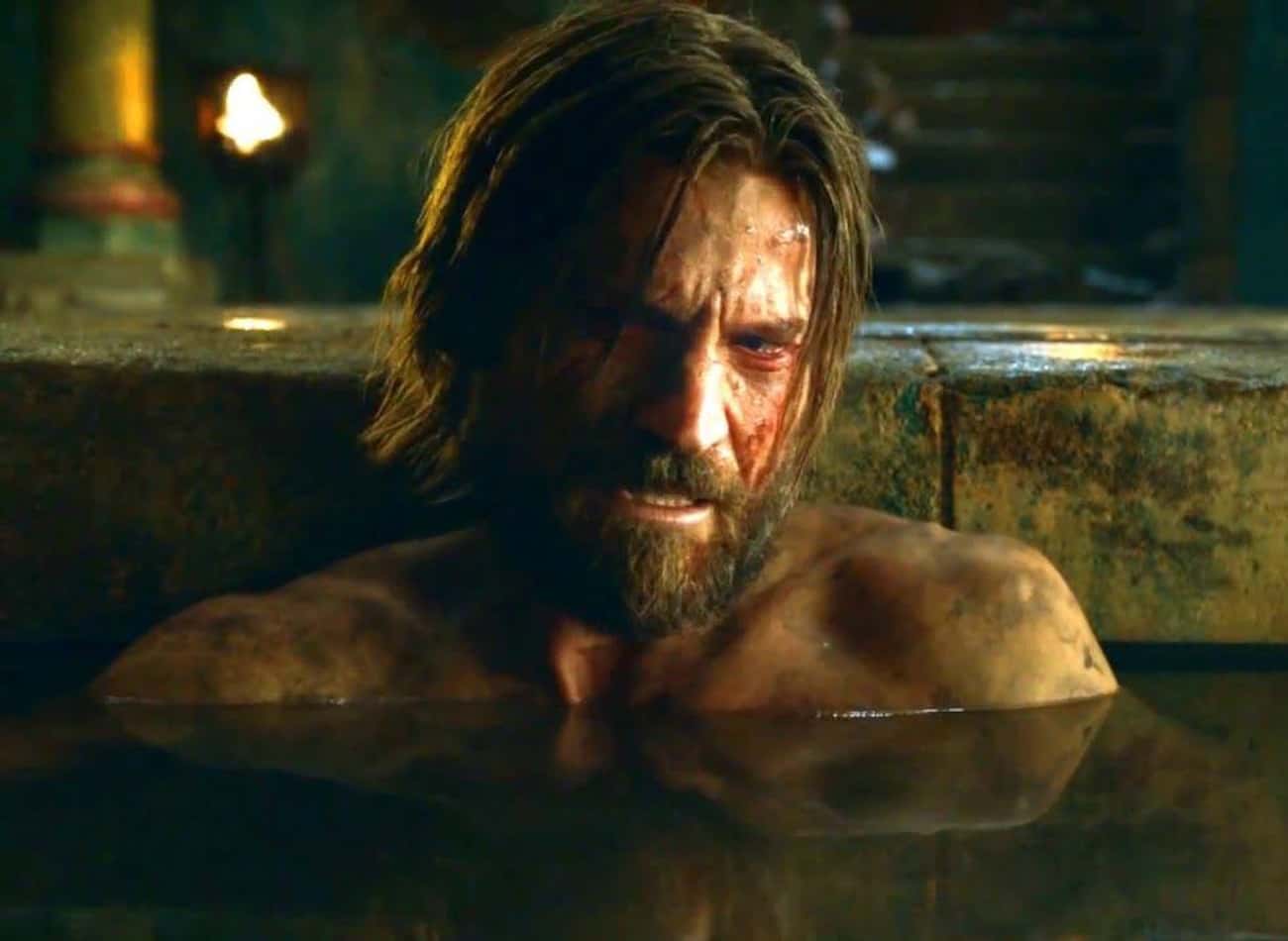 Jaime Shows Vulnerability When He Opens Up To Brienne In The Baths