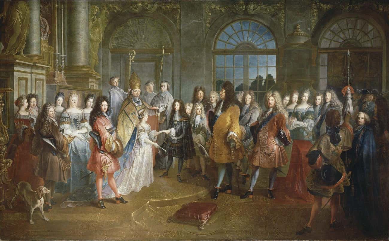 Courtiers Were Required To Wear Certain Clothing - And The King Expected Them To Patronize French Industries