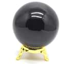 Black Tourmaline Yoga Meditation Energy Generator Sphere on Random Best Crystals For Meditation