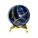 Iolite Yoga Meditation Energy Generator Sphere on Random Best Crystals For Meditation