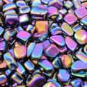 Rainbow Hematite Tumbled Stone on Random Best Crystals for Grounding