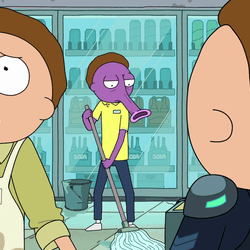 Purple Morty on Random Versions Of Morty That We've Seen On Rick And Morty
