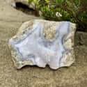 Sparkle Rock Pop Blue Lace Agate Crystal on Random Best Crystals for Grounding