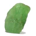 Pyramid Tatva Raw Rough Stone - Green Flourite on Random Best Crystals for Purification