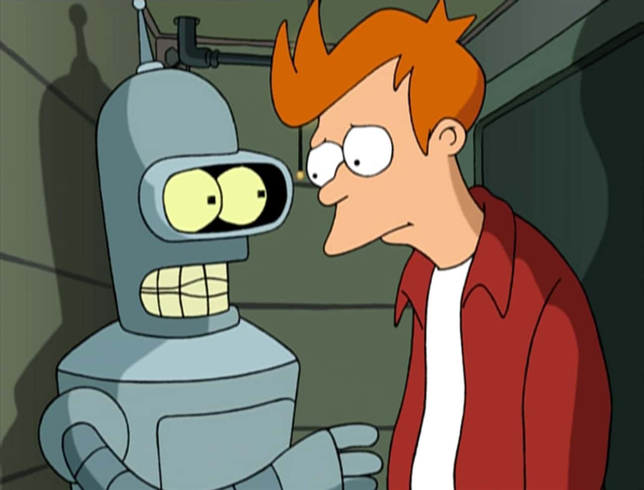 Bender Started Breaking The Law Because He Met Fry