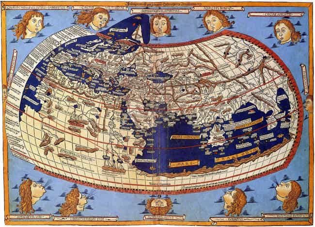 when did 15th century believe the earth was flat or round