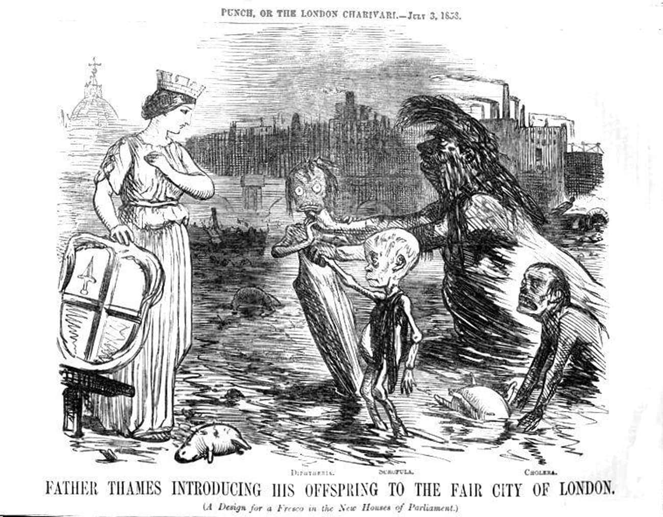 They Lived Through 'The Great Stink' Of 1858