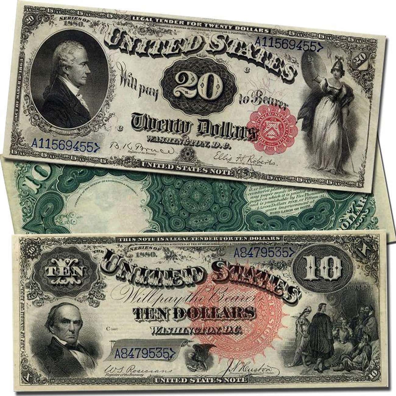 1862: United States Notes, Or Legal Tender Notes 