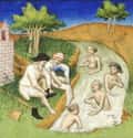 Bathing Was Often Communal, Both In Public And Private on Random Things of Hygiene In A Medieval Castle
