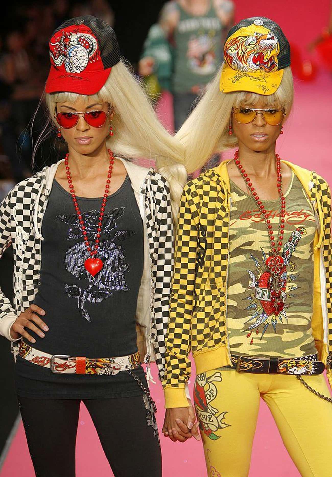 Twinning Models At LA Fashion Week, 2007