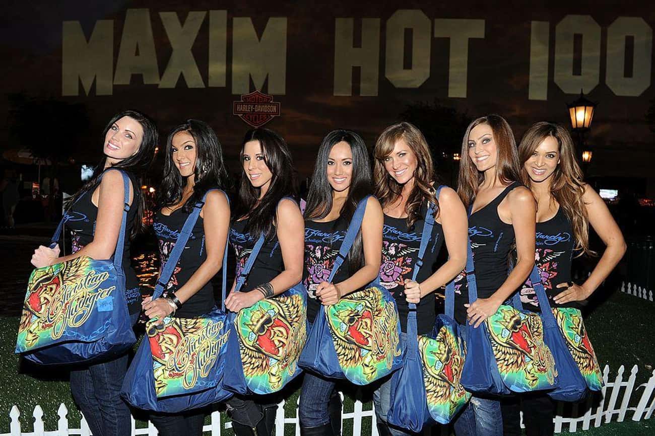 Models At The Maxim Hot 100 Party, 2010