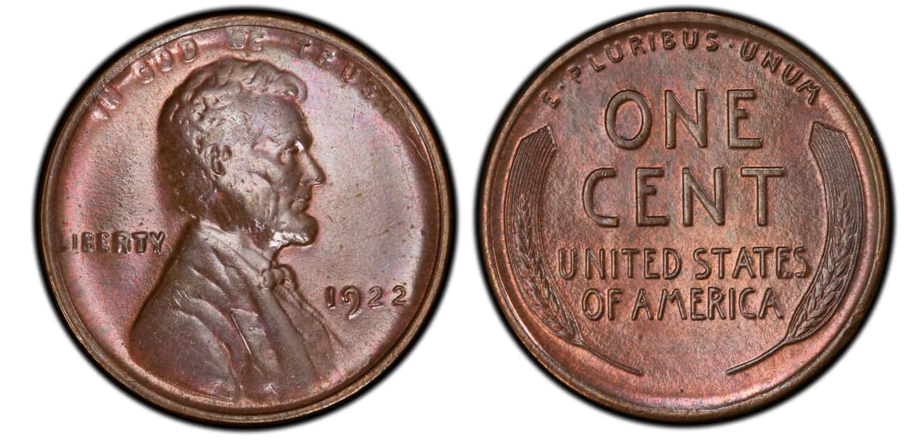 1922 No 'D' Plain Lincoln Wheat Penny