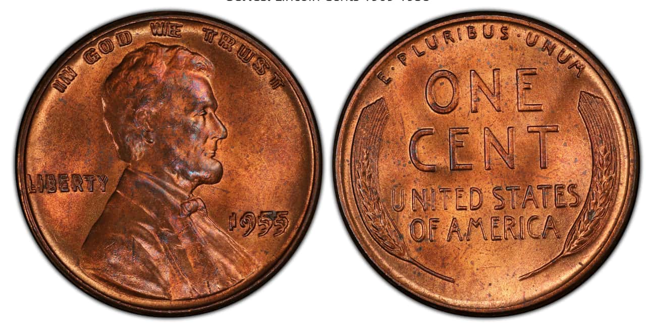 1955 Doubled Die Obverse Lincoln Wheat Penny
